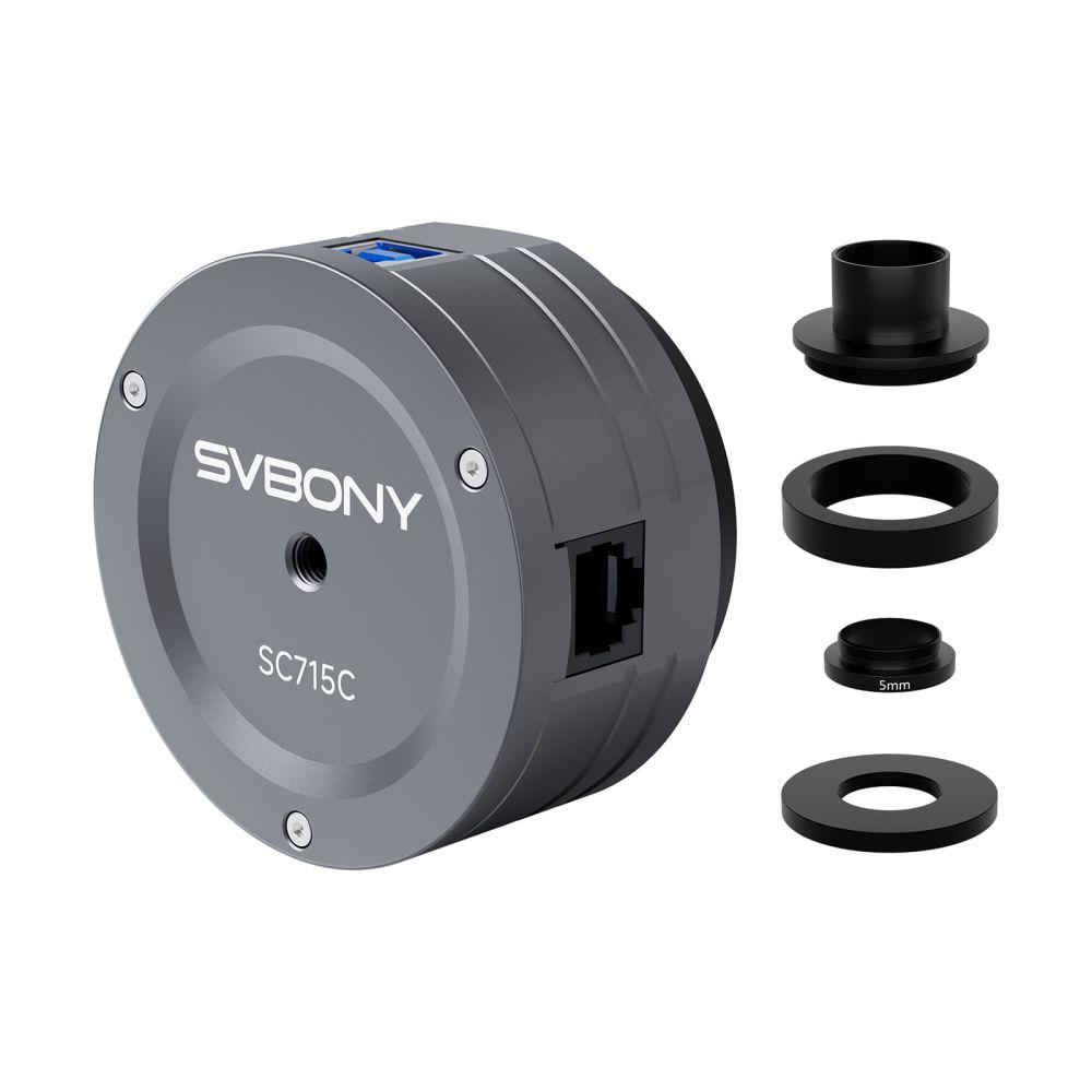 SC715C惑星用カメラ  4K 解像度 IMX715CMOSセンサー 512MB DDR3 キャッシュ ST4 オートガイダー インターフェース 惑星の撮影 小さな深宇宙天体の撮影 顕微鏡写真